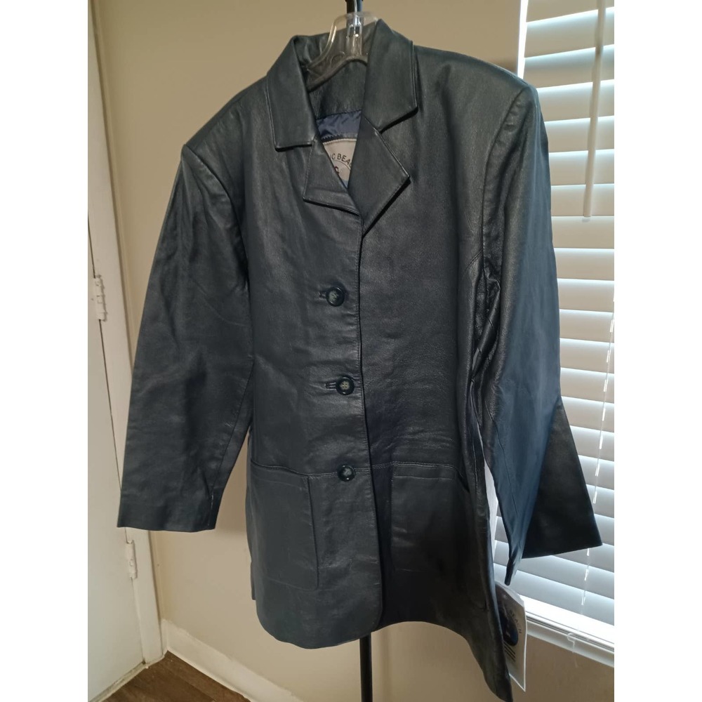 Atlantic Beach Trench Style Slate Blue Size L